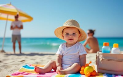 Bébé à la mer : conseils pratiques pour des vacances réussies