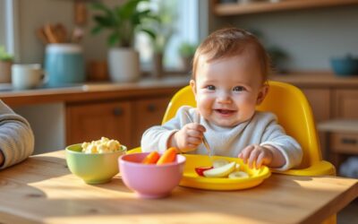 Bébé mange tout seul : conseils pour accompagner la diversification alimentaire