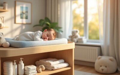 Choisir la table à langer idéale pour le confort de bébé