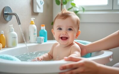 Les indispensables pour un bain de bébé en toute sécurité