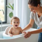 découvrez comment choisir le meilleur réducteur de baignoire pour assurer la sécurité et le confort de votre bébé pendant le bain.