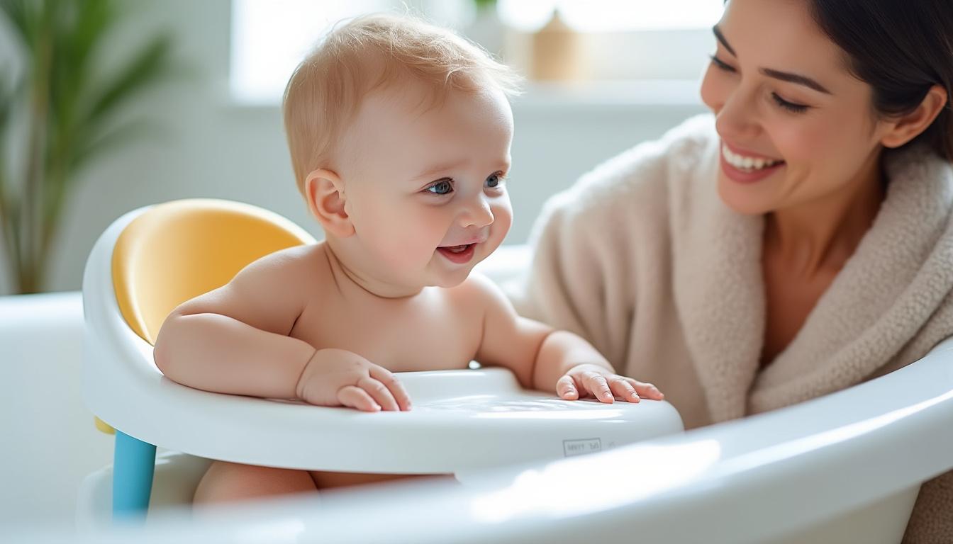 découvrez comment choisir le meilleur réducteur de baignoire pour assurer la sécurité et le confort de votre bébé lors du bain.
