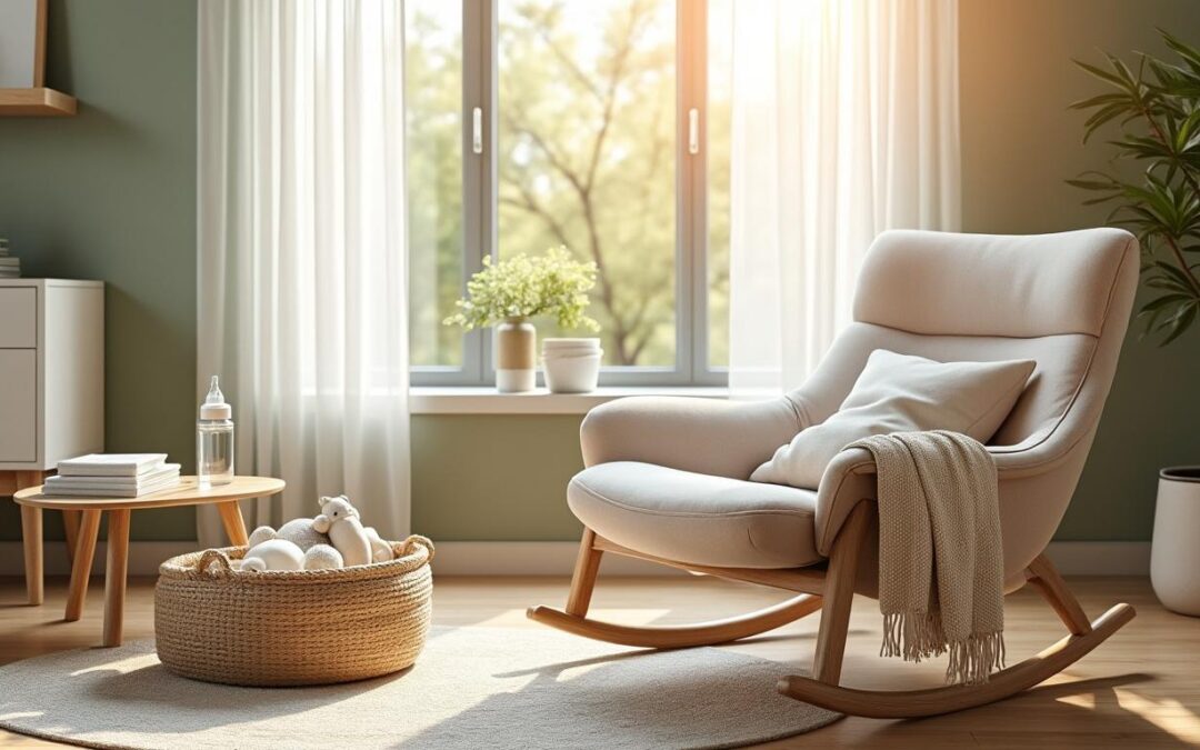 Choisir le rocking chair idéal pour un allaitement confortable
