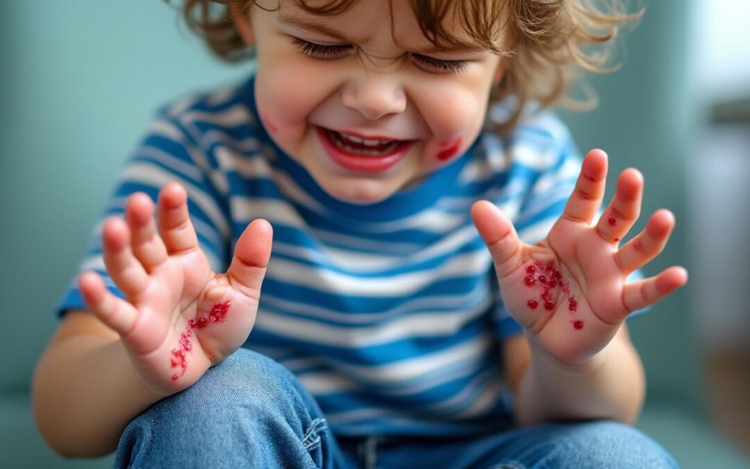 découvrez tout sur la maladie pieds-mains-bouche : ses symptômes, modes de transmission et conseils pour la prévention afin de protéger votre famille.