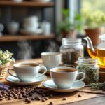 découvrez l'univers savoureux du café, du thé et des infusions bien-être, des arômes exquis aux bienfaits naturels pour votre plaisir et votre équilibre au quotidien.