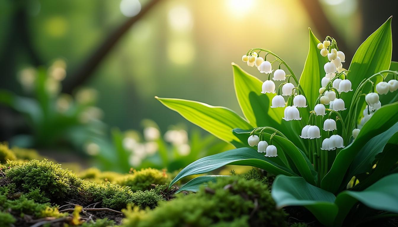 découvrez le muguet, symbole traditionnel de chance et de renouveau, fleur emblématique du printemps qui apporte fraîcheur et bonheur.