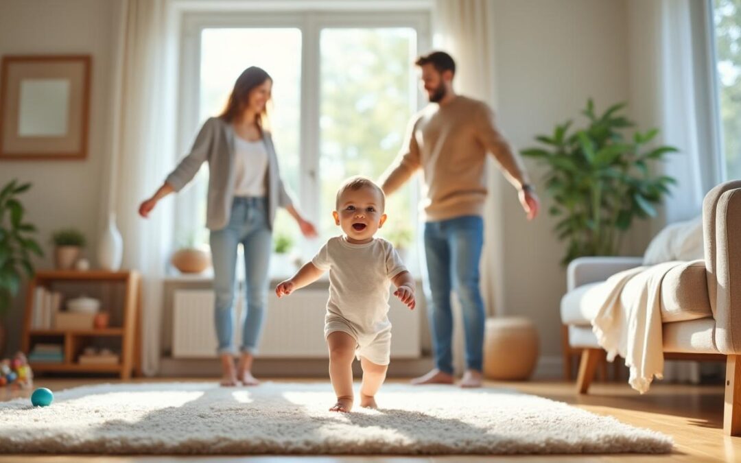 explorez les étapes essentielles de l'apprentissage de la marche et découvrez des conseils pratiques pour accompagner les premiers pas de votre enfant en toute confiance.