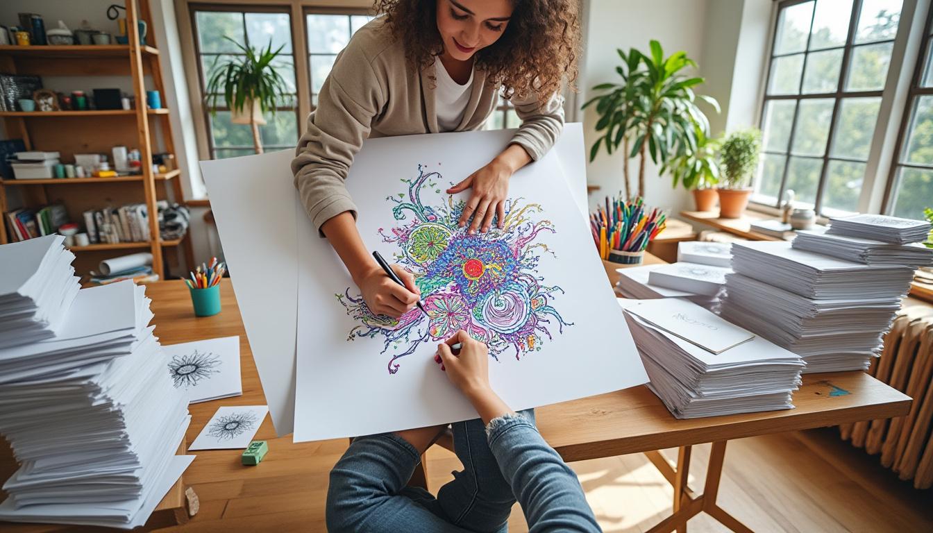 découvrez comment le coloriage et le dessin stimulent la créativité et améliorent le bien-être mental grâce à leurs bienfaits insoupçonnés.